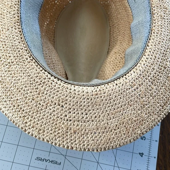 SCALA fedora style raffia straw hat - Picture 12 of 15
